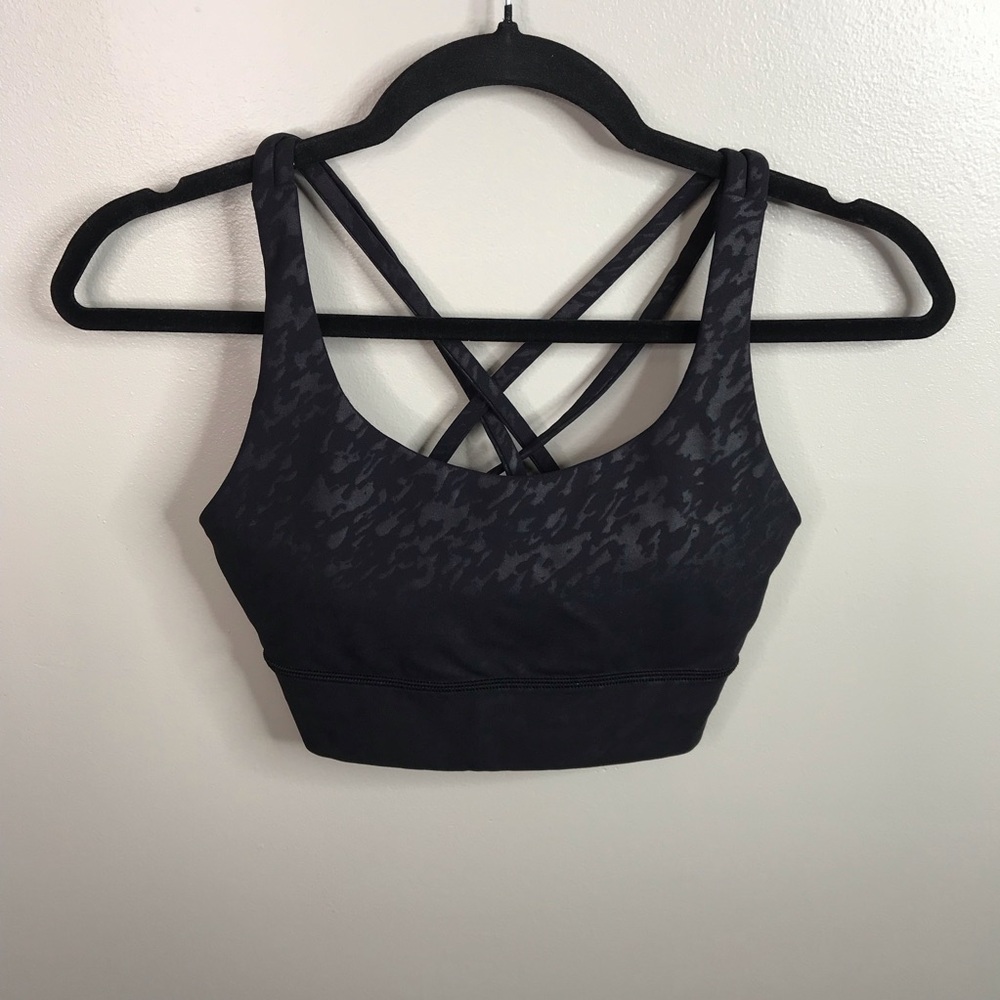 Lululemon Energy Bra Long Line Sz 6 - Picture 3 of 6